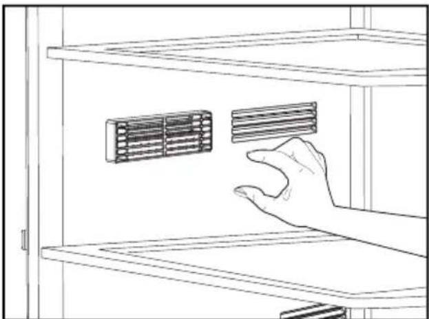 BEKO DNE62220DPX - Περιγραφή και καθαρισμός του φίλτρου οσμών: - 1