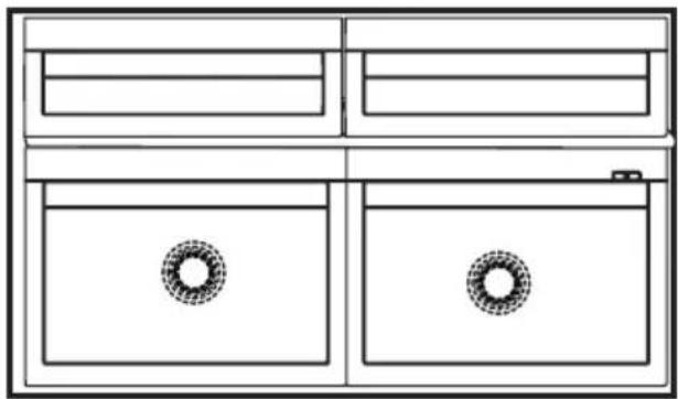BEKO DNE62220DPX - Синя лампа (НЕЗАДЪЛЖИТЕЛНО) - 1
