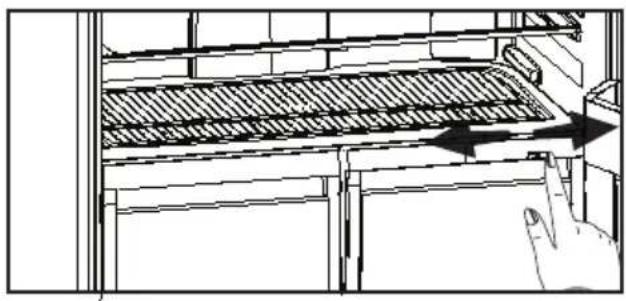 BEKO DNE62220DPX - A zöldségtartó fiók nedvességtartalmának szabályozása - 1