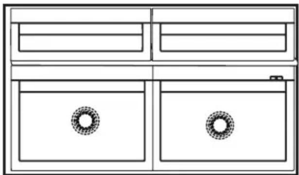 BEKO DNE62220DPX - Blauw licht (OPTIONEEL) - 1