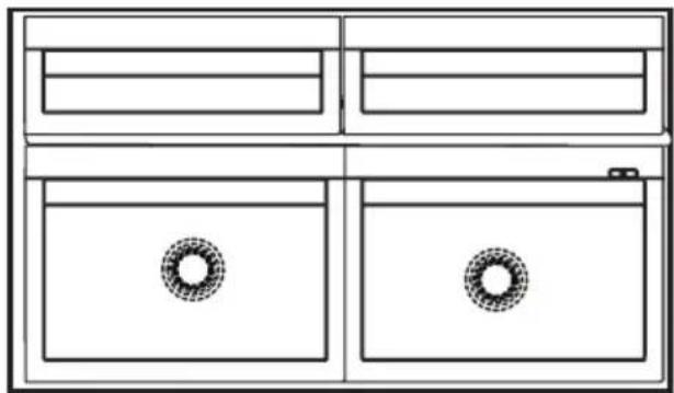 BEKO DNE62220DPX - Синий свет (опция) - 1