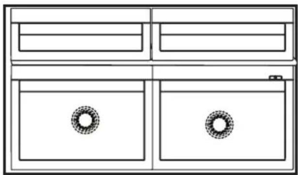 BEKO DNE62220DPX - Kék világítás (OPCIONÁLIS) - 1