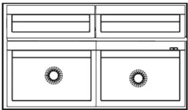 BEKO DNE62220DPX - Luz azul (OPCIONAL) - 1