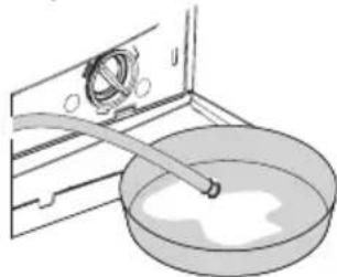BEKO WMB 71032 PTMX - Evacuation de l'eau restante et nettoyage du filtré de la pompe - 6