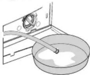 BEKO WMB 71032 PTMX - Evacuation de l'eau restante et nettoyage du filtré de la pompe - 6