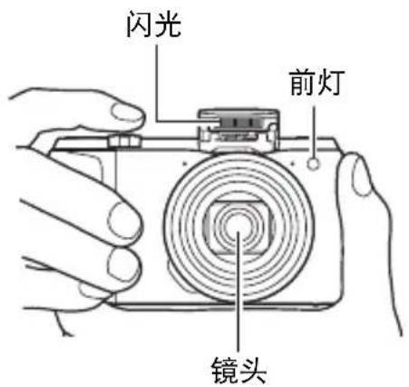闪光 前灯 镜头
