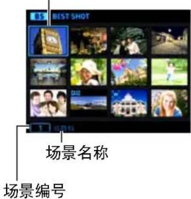 BEST SHOT 场景名称 场景编号