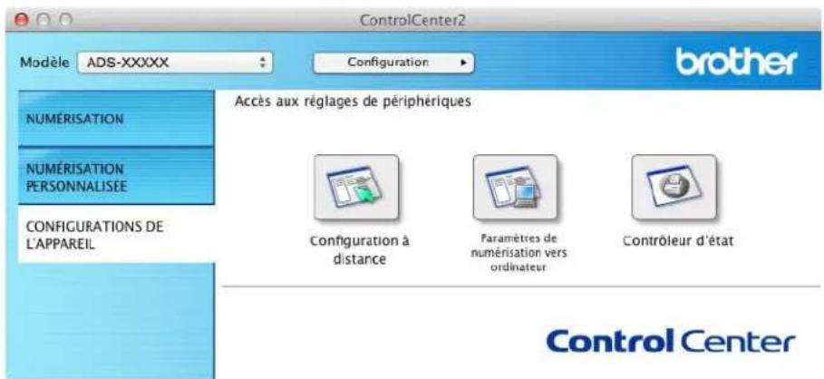 BROTHER ADS1000W - Désactiver/activer la fonction Chargement automatique (ControlCenter2) - 1