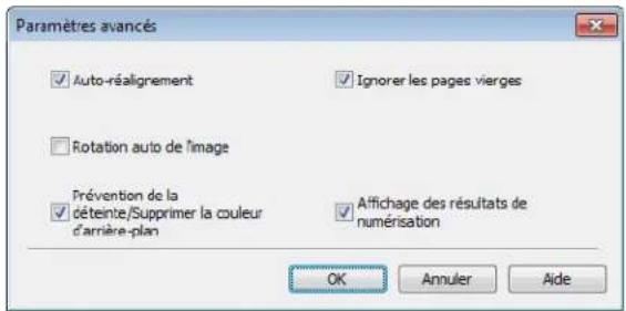 BROTHER ADS1000W - Modifier les paramètres de Numérisation vers PC (Windows®) - 4
