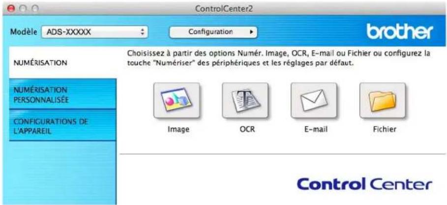 BROTHER ADS1500W - Configuration de la numérisation réseau pour Macintosh - 2