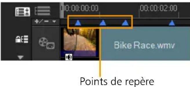 COREL Photo Video Suite X6 - Ajouter des repères et chapitres - 2