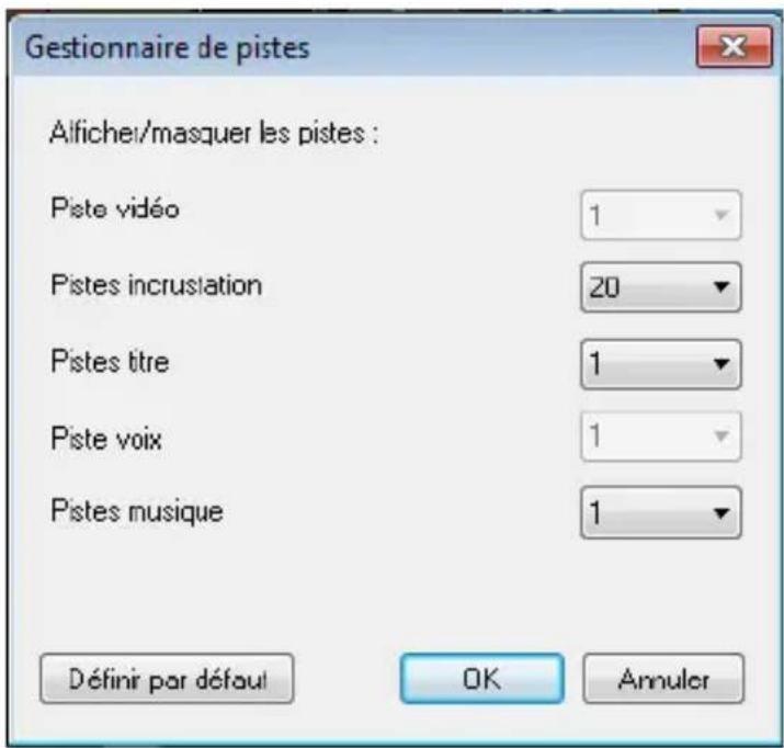 COREL Photo Video Suite X6 - Pour ajouter plusieurs pistes - 1