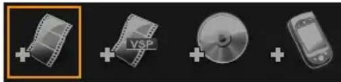 COREL Photo Video Suite X6 - Pour ajouter des vidéos - 1