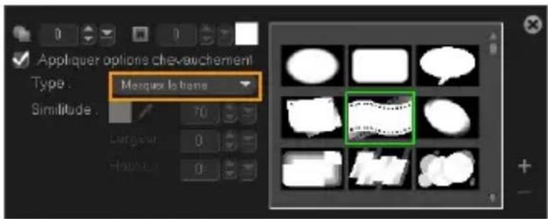 COREL Photo Video Suite X6 - Ajouter un masque de trame - 1