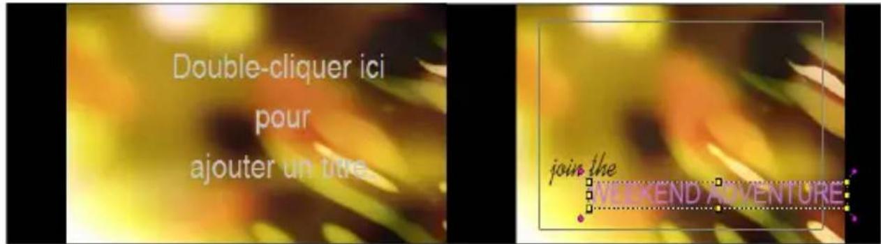 COREL Photo Video Suite X6 - Pour ajouter plusieurs titres directement dans la fenêtre d'aperçu - 1