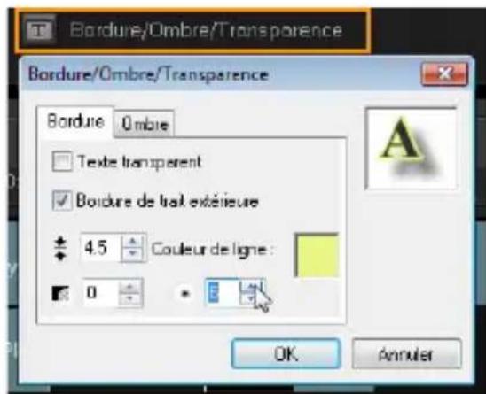 COREL Photo Video Suite X6 - Pour ajouter un arrière-plan du texte - 2