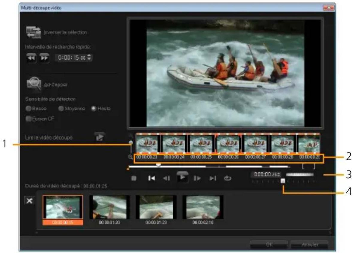 COREL Photo Video Suite X6 - Multi-découpe de votre vidéo - 1