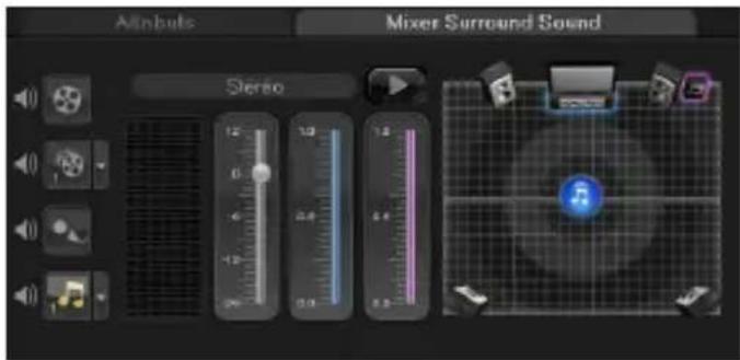 COREL Photo Video Suite X6 - Utiliser le Mixer Surround Sound - 1