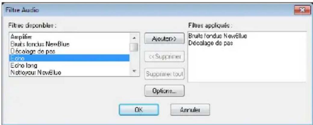COREL Photo Video Suite X6 - Pour appliquer des filtres audio - 1