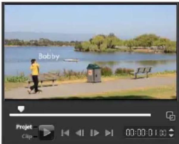 COREL Photo Video Suite X6 - Faire correspondre un mouvement à un chemin de tracé - 4