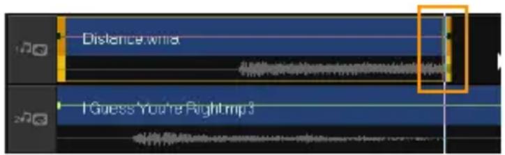 COREL Photo Video Suite X6 - Pour allonger la durée d'un clip audio - 1