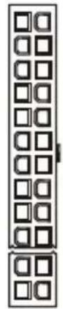 COOLER MASTER Silent Pro M 700W - Conector P1 (placa base) / 20+4 pines - 1