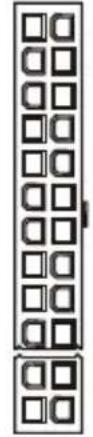 COOLER MASTER Silent Pro M 700W - 主機板20+4 Pin接頭(P1) - 1