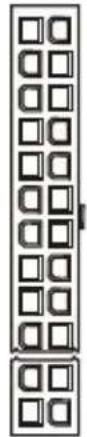 COOLER MASTER Silent Pro M 700W - P1-Anschluss (Motherboard) / 20+4-polig - 1