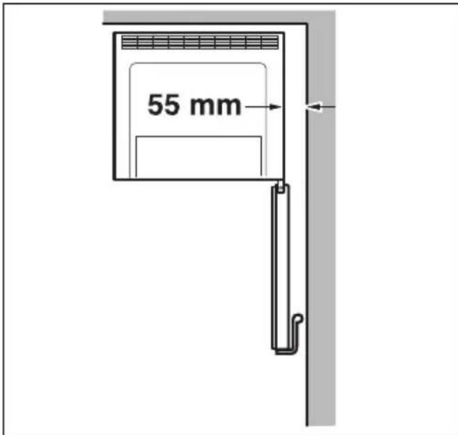 BOSCH KGN39AI25 - PacctoHne OT cTeHKn - 1