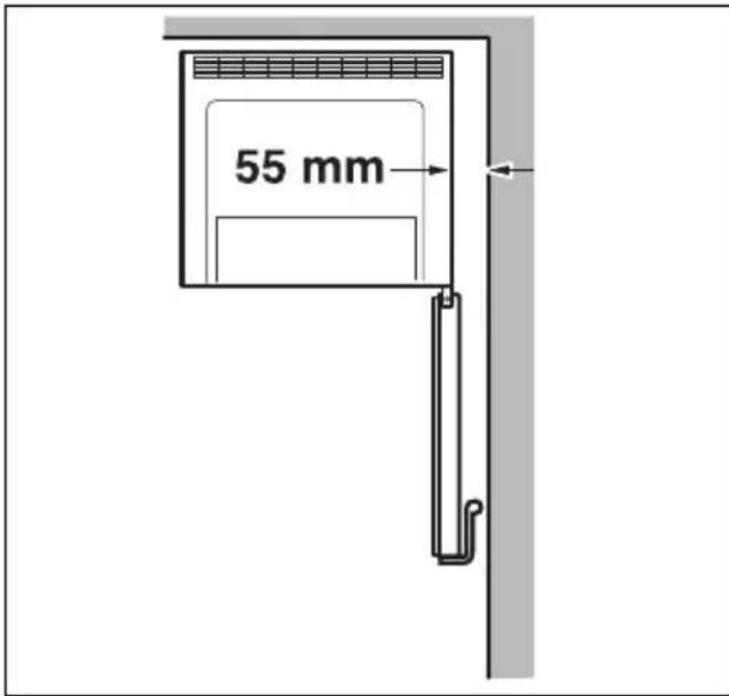 BOSCH KGN39AI26 - PacctoHne OT cTeHKn - 1