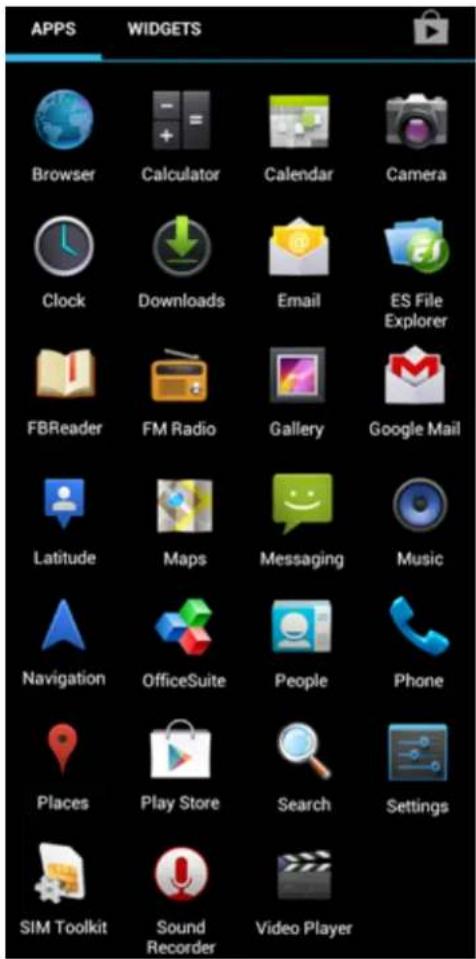 Yarvik Ingenia Compact SMP35200 - Apps (Aplikace) - 1