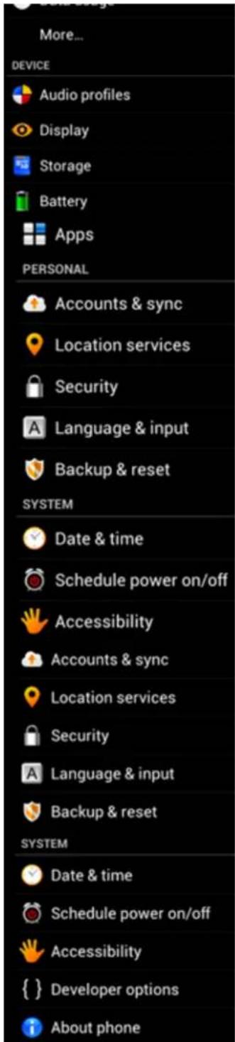Yarvik Ingenia Compact SMP35200 - Menu Settings (Ustawenia) - 2