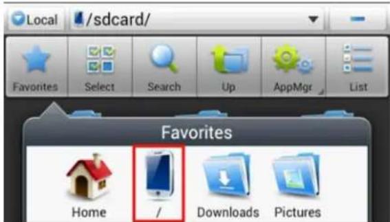 Yarvik Ingenia Compact SMP35200 - Benader uw MicroSD-kaart of USB-stick in ES File Explorer - 1