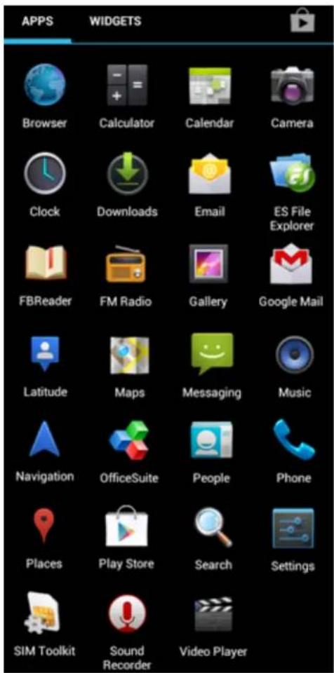 Yarvik Ingenia Compact SMP35200 - Apps (Aplicações) - 1