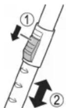 CLATRONIC BS 1274 - Telescopische zuigbuis - 1