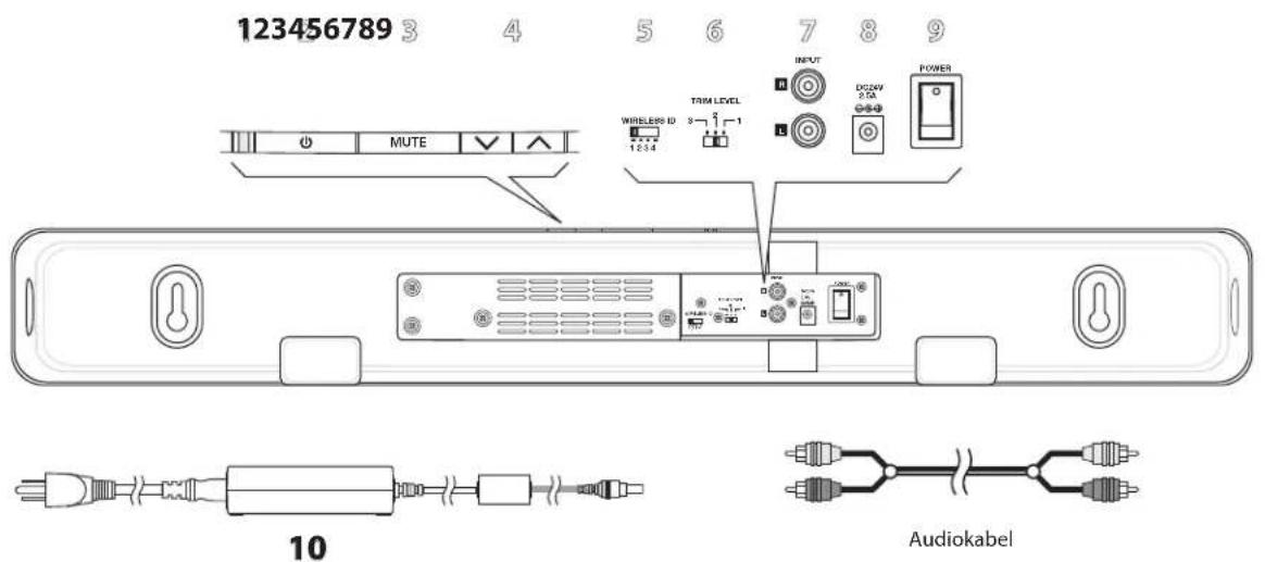 BOSTON ACOUSTICS TVee Two - Beständsdelar für TVee - 1