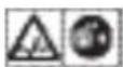 AL-KO VAC 2400 E - Bedeutung der Symbole auf dem Gerät - 1