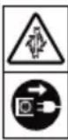 AL-KO Combi Care 38 E - Symboler på apparatet - 3
