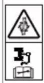 AL-KO Combi Care 38 E - Symbols on the appliance - 6