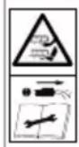 AL-KO Combi Care 38 E - Symbols on the appliance - 5