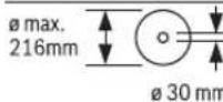 BOSCH GCM 8 SJL - Símbolos e seus significados - 2