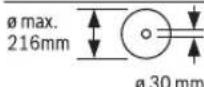 BOSCH GCM 8 SJL - Symbole - 2