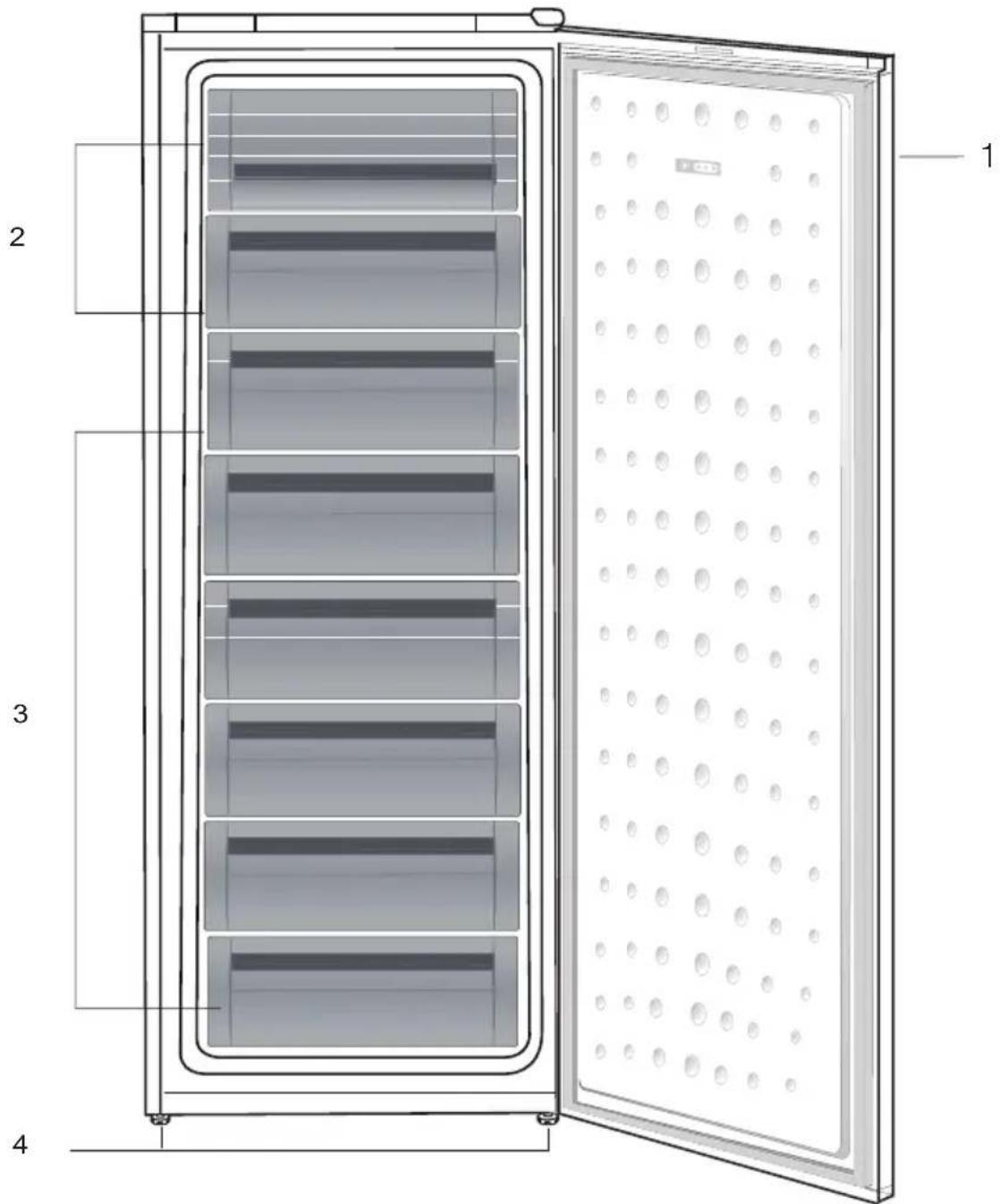 BEKO FN 131430 - Uw diepvriezer - 1