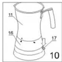 ALPINA SF2809 - Préparer du CAPPUCCINO - 11