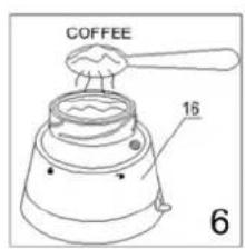 ALPINA SF2809 - NASTAVEC NA CAPUCCINO   NASTAVEC NA ESPreso - 6