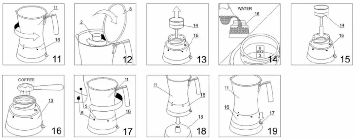 ALPINA SF2809 - Priprava ESPRESA - 1