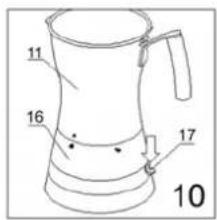 ALPINA SF2809 - Preparare il CAPPUCCINO - 12