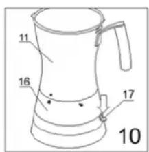 ALPINA SF2809 - Cómo preparar un CAPUCHINO - 10