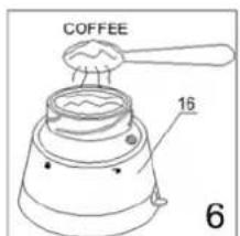 ALPINA SF2809 - Het bereiden van CAPPUCCINO - 6