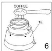 ALPINA SF2809 - NASTAVAK ZA SPRAVLJANJE CAPPUCCINA NASTAVAK ZA SPRAVLJANJE ESPRESSO KAVE - 6